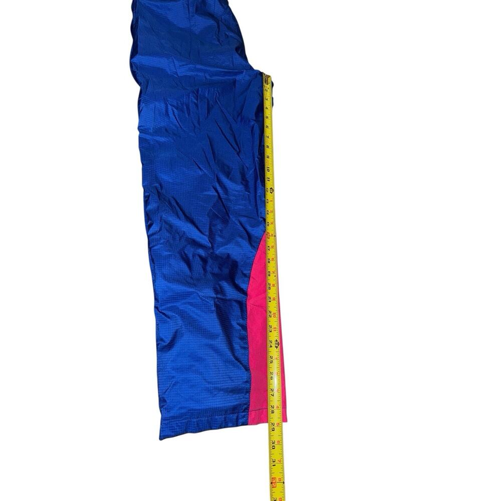 Vintage 90s Montbell Ski Pants Neon Colorblock Mountaineering GORPCORE Full Zip - Picture 10 of 11